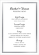 Foil Frame Menu Cards Image 9 of 15
